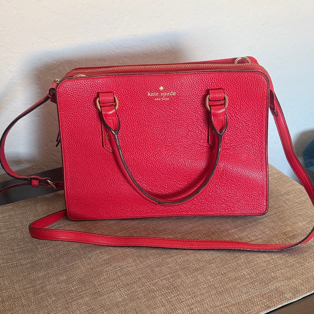 Kate Spade Cherry Red Satchel